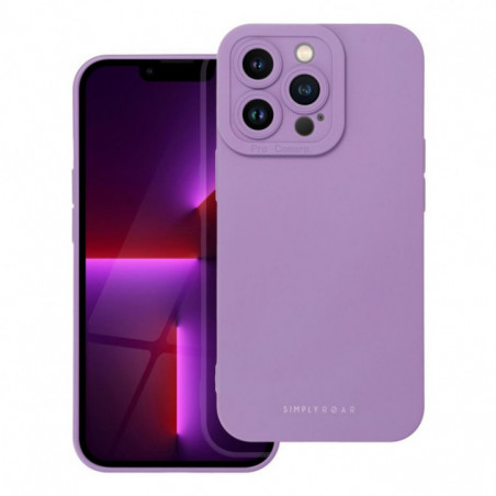 Kryt Roar Luna na Apple iPhone 17 Air Jednofarebný, Štýlový, Estetický doplnok  Fialový (Violet)