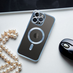 Kryt Electro Mag na Apple iPhone 17 Pro MagSAFE  Modrý