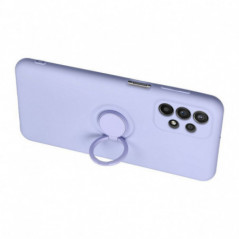 Kryt Silicone ring na Samsung Galaxy S25 Edge Fialový (Violet)