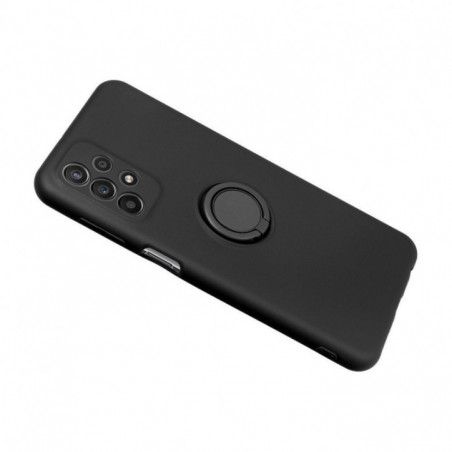 Kryt Silicone ring na Samsung Galaxy S25 Edge Čierny