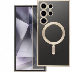 Kryt Electro Mag na Samsung Galaxy S25 FE MagSAFE  Zlatý