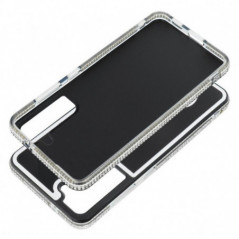 Kryt Teddy bear na Samsung Galaxy S25 FE Strieborný