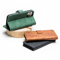 Peňaženkové puzdro TENDER Book na XIAOMI Redmi 15 4G Zelený