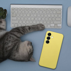 Kryt Silicone 2mm na XIAOMI Redmi 15 4G Citrónová