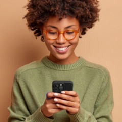 Kryt Roar Luna na Samsung Galaxy A17 Jednofarebný, Štýlový, Estetický doplnok  Čierny