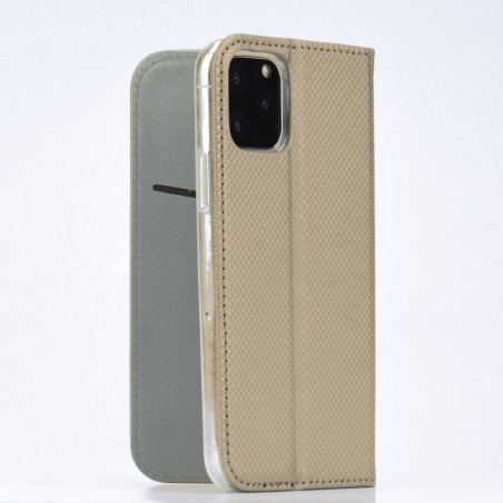 Peňaženkové puzdro Smart Case Book na Apple iPhone 12 Pro Zlatý