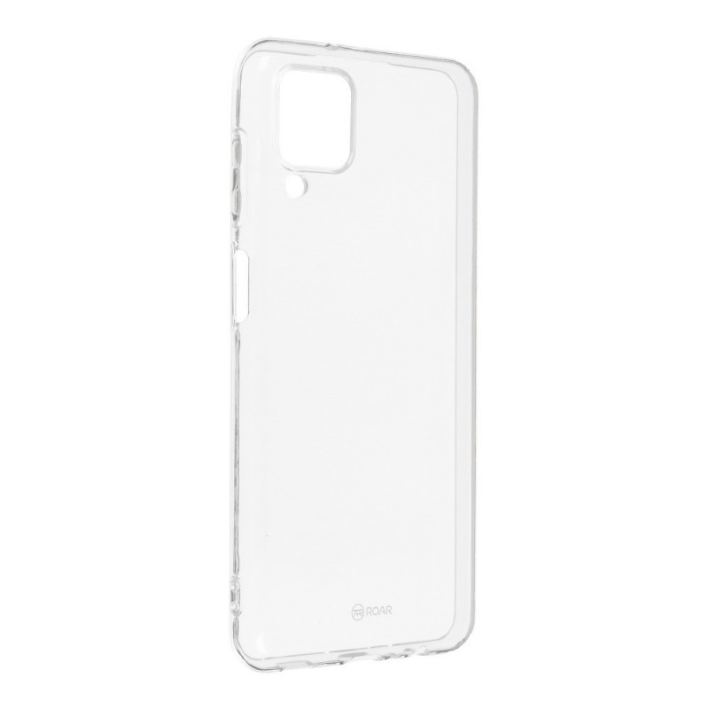 Kryt Roar Jelly Case na Samsung Galaxy A12 Transparentný